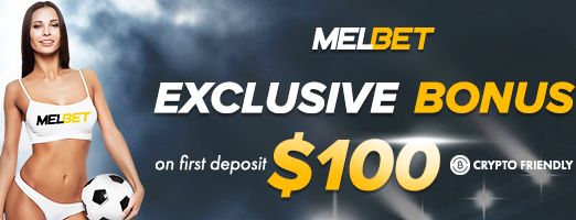 Бонус на первый депозит Melbet